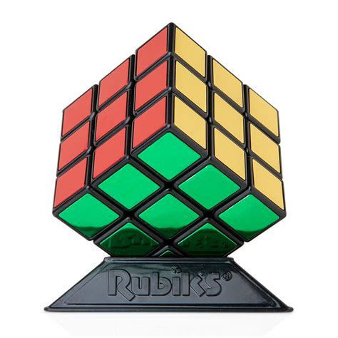 rubic cube board game metal box|rubik's cube metallic edition.